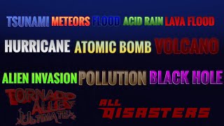 Tornado Alley Ultimate  All Disasters tornadoalleyultimate [upl. by Alamat]