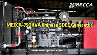 MECCA POWER 750KVA Chinese SDEC Generator [upl. by Suzan]