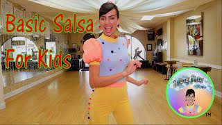 Salsa Tutorial For Kids  Beginners [upl. by Olemrac]