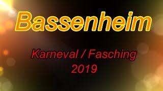 Karneval  Fasching Bassenheim 02032019 Kompletter Zug 🤡 [upl. by Pentheas]