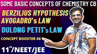 Some basic concepts CB l Berzelius Hypothesis Avogadros Law amp Dulong Petit s Law [upl. by Muriah]