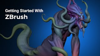 Getting Started with ZBrush  Introduction [upl. by Dibru]