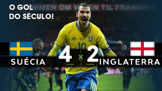 Zlatan Ibrahimovic Golazo de Chilena Suecia 42 Inglaterra [upl. by Hutchins262]