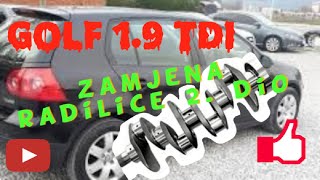 mk5 golf zamjena radilice part2 [upl. by Melodee899]