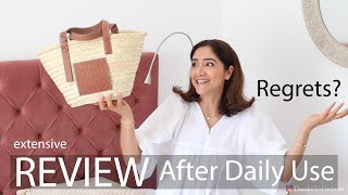 Everything You Need To Know  Review Loewe Basket Bag  Pros amp Cons After Daily Use  Wear amp Tear [upl. by Elrae358]