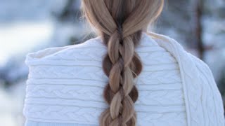 Intrikat Femflette  Intricate Fivestrand Braid Tutorial  Flettemamma [upl. by Ibur]