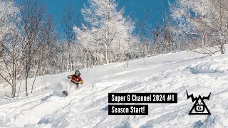 Super G Channel 2024 1  Season start  Gamans Snowscoot Diary [upl. by Aicekal32]