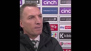 Brendan rodgers post match interview  st mirren 0  3 celtic [upl. by Moht]