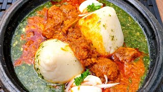 How to make authentic tuo zaafi from scratch  tuo zaafi stewAyoyo soupAuthentic Ghana Tuo zaafi [upl. by Arikat723]