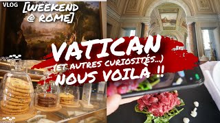 VLOG WEEKEND  ROME 3 Visite Époustouflante du Vatican amp Lieux dException ✨ [upl. by Utas]