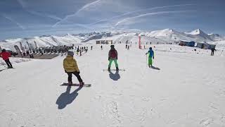 Livigno Carosello3000 to Blesaccia2 shortcut [upl. by Drofnas]