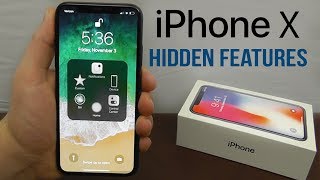 iPhone X Hidden Features  Top 10 List [upl. by Ronen92]