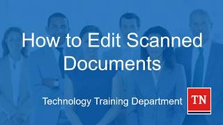 Use Foxit PhantomPDF to Edit Scanned Documents [upl. by Sesilu562]