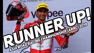 Jadi Runner Up Race 2 Andi Gilang Tebus Kesalahan Race 1 Seri Perdana ASSR 2019 [upl. by Worrell]