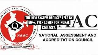 NAAC to Launch New Binary Accreditation System for Colleges [upl. by Aisatsan]