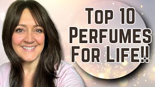 Top 10 Perfumes For Life 🏆  Travel Spray Organization amp Perfume Talk [upl. by Ashley]