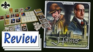 Holmes Sherlock amp Mycroft Brettspiel Review  Devir Games  Neuheit Spiel 2016 [upl. by Nauqed]