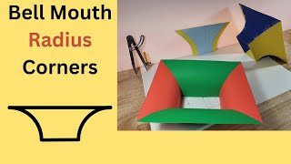 How To Make A Bell Mouth w Radius Corners [upl. by Eihs998]