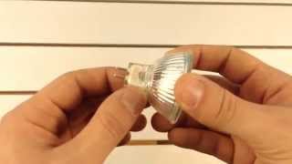 OSRAM 44860 WFL DECOSTAR 51S 20W GU53 12V обзор галогенной лампы [upl. by Dranrev139]