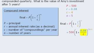 24 GMAT Math Lesson Simple Interest and Compound Interest [upl. by Yrkcaz]