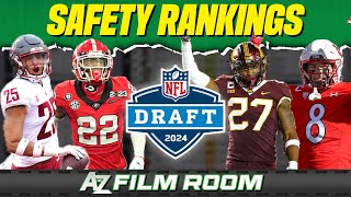 Ranking Every Safety in the 2024 NFL Draft Class [upl. by Gnod417]