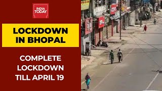 Madhya Pradesh Covid Crisis Complete Seven Day Lockdown In Bhopal Till April 19 [upl. by Anaert986]