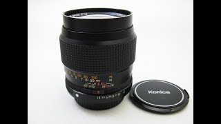 KONICA HEXANON AR 85mmF18 [upl. by Jeannie200]