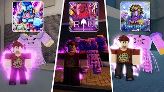 Obtaining Tusk Act 4 In Different Roblox Jojo Games [upl. by Annawt385]