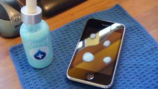 iDrops  Scratch Remover Review  For iPhone  iPod Touch  Mac [upl. by Inafit]