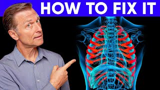 Costochondritis RIB CAGE PAIN is NOT What You Think  Dr Berg [upl. by Eibrik352]