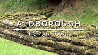 Aldborough Roman Town Tour English Heritage Site  Yorkshire  Roman Britain History [upl. by Aticilef]