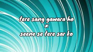 Tere sang gawara ho × sene se tere sar ko  Pal  Pal Pal Dil ke Pass Remix [upl. by Schell]