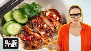 Vietnamese Lemongrass Grilled Chicken Rice Bowl  Marions Kitchen [upl. by Yaned798]