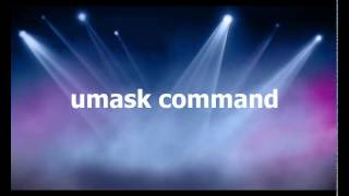 Default permissions using umask command tutorial  Linux Tutorial 23 [upl. by Am817]