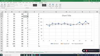 Adjusted Exponential Smoothing Forecasting Using MS Excel [upl. by Riley]