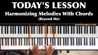 Harmonizing Melodies Using Some Delicious Piano Chords  miuzikempirecom [upl. by Erreid]