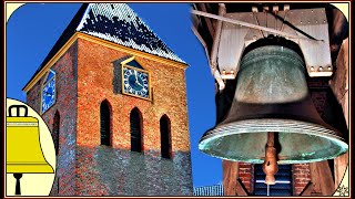 Zeerijp Groningen Van Wou Kerkklokken Hervormde kerk Glocke 1 amp 2 Plenum Better sound Quality [upl. by Ellenyl]