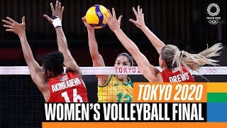 Brazil 🇧🇷 vs USA 🇺🇸  Womens Volleyball Gold Medal Match  Tokyo Replays [upl. by Eveineg513]