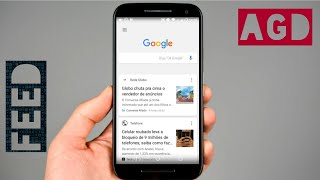 Desabilitar Google Feed NOW CARDS [upl. by Gayelord]