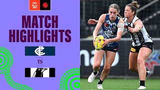 Carlton v Collingwood Highlights  Round 7 2023  AFLW [upl. by Letsou]