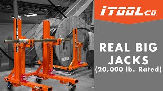 Jack Stands for Big Reel  iTOOLcos Real Big Jacks [upl. by Anire]