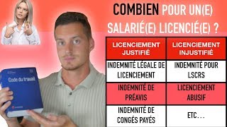 Les Indemnités De Licenciement [upl. by Rtoip]