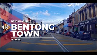 4K Driving Around BENTONG TOWN Pahang [upl. by Paule906]