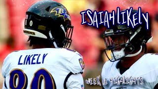 Isaiah Likely ALL touches  Week 12 Highlights  Week 12 2023  WIN vs Chargers [upl. by Haret]