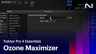 Introducing Ozone Maximizer in Traktor Pro 4  Native Instruments [upl. by Sarad]