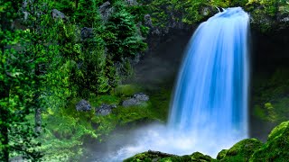 Epic Waterfall White Noise  Sound of a Waterfall For Sleep Relaxation or Focus [upl. by Ruyle]