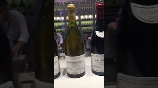 DRC Romanee St VIvant Richebourg Romanee Conti Montrachet La Tache Grand Echezeaux exhibition [upl. by Gurango]