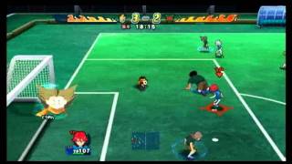 Inazuma Eleven Strikers Wii VS ☆☆☆ Teikoku GakuenRoyal AcademyInstituto Imperial 22 [upl. by Yort]