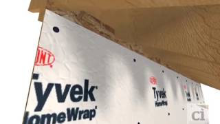 How to Install DuPont™ Tyvek® HomeWrap® [upl. by Ecinerev]