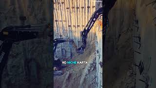 Excavator men uses their brain  shorts youtubeshorts facts jcbconstruction [upl. by Drud]